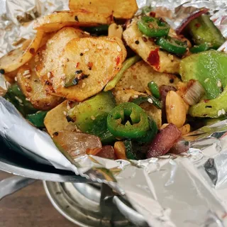 Griddle Cooked Sliced Fish-