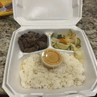 Steak Teriyaki and Veggies