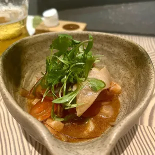 Ceviche absolutely delicious