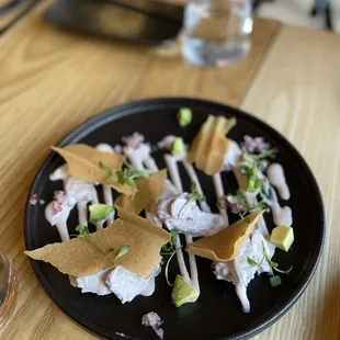 Octopus tiradito