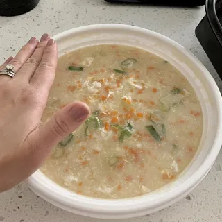 VEGGIE & EGG PORRIDGE