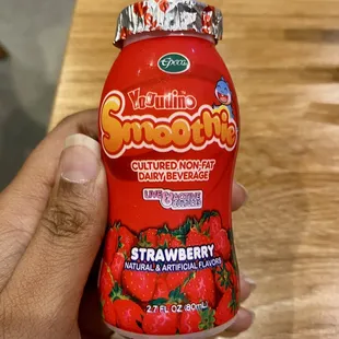 Complimentary Yogurt Smoothie (after posting on Instagram or Facebook)