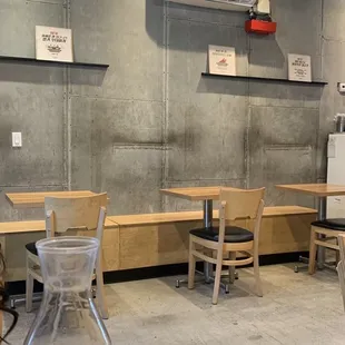 interior, sushi and sashimi