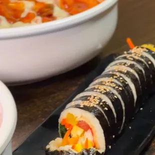 Can't have yupdduk without kimbap!