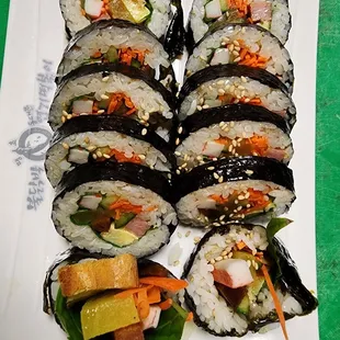 sushi and sashimi, food