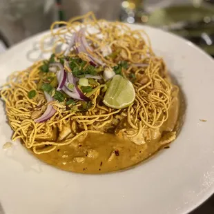 Khao Soi with chicken ($16)