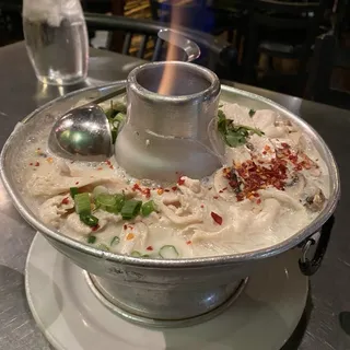 201. Hot Pot of Tom Kha *Not Vegan/Not Vegetarian*