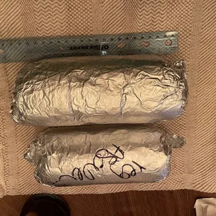 Super &amp; Regular Burrito