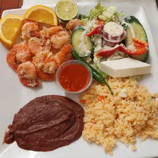 Camarones al mojo de ajo