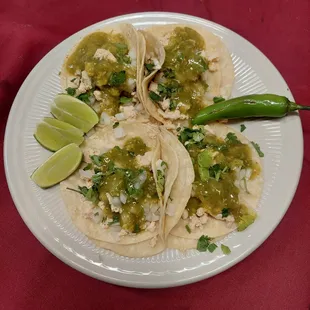 Tacos de pollo