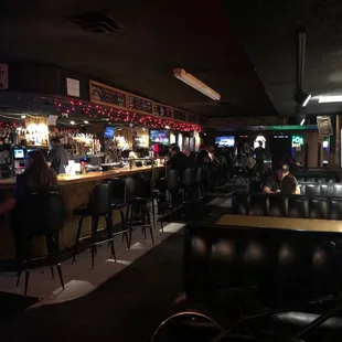 people sitting at the bar