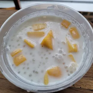 Mango Coconut Milk Sago