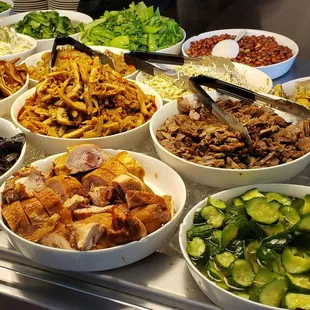 Ready to eat selection.