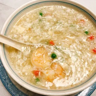 Seadfood Bean Cake Soup