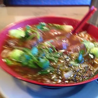 Taiwan Beef Noodle Soup