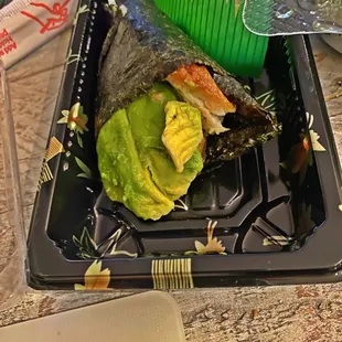 Unagi Hand Roll