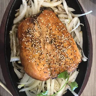 Sizzling Salmon Teriyaki