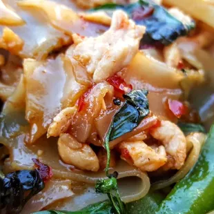 a close up of a bowl of food