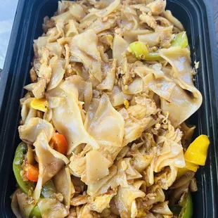 Drunken noodles