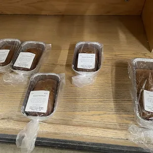 four loafs of bread