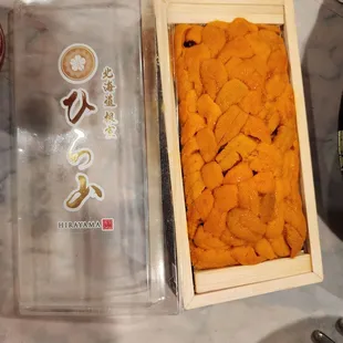 a box of food