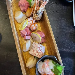 Special chef choice sashimi