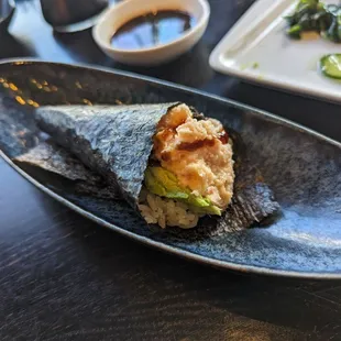 Lobster hand roll