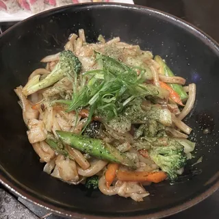 Veggie Pan Fried Udon