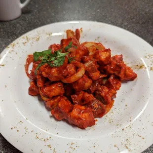 Dahi chili paneer