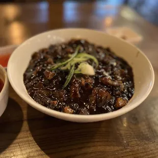 Jyajyang myeon black bean noodle