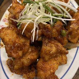 Garlic Chili Friend Chicken