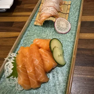 Salmon Belly Sashimi
