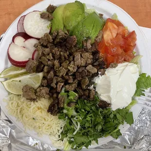 Taco salad $7.50 yummmmm