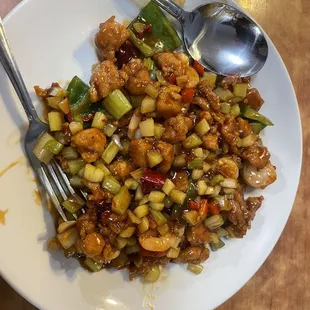 Triple delight, Kung pow