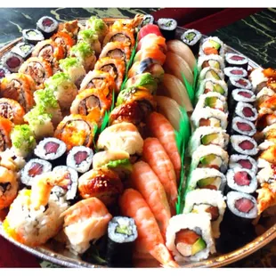 Sushi platter!