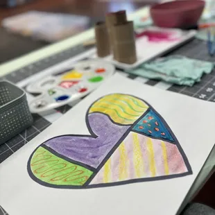 Unlimited Arts and Crafts Available Everyday!