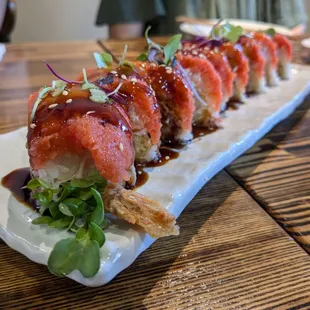 food, sushi and sashimi, sushi, sashimi