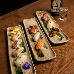 sushi and sashimi, sashimi, sushi, food