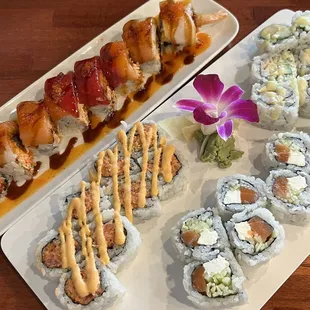 sashimi, sushi, food, sushi and sashimi