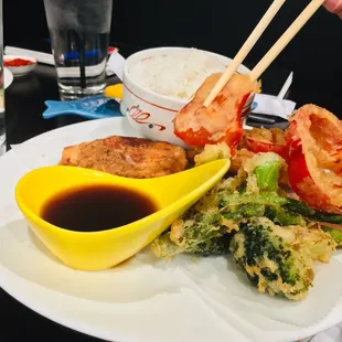 Mixed Vegetables Tempura