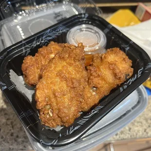 Fried chicken wings