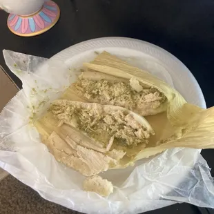 Chicken tamale