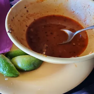 OM! So good! Menudo was delicious!!!! My favorite dish from Yvonne's is albondigas, served all week long