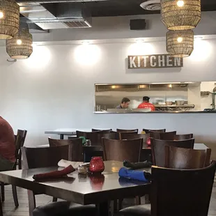 interior, sushi and sashimi