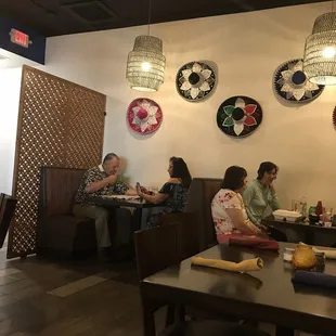 interior, sushi and sashimi