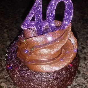 My Birthday Cupcake from Yvonne's.