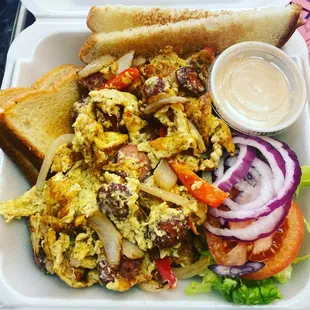 Signature Egg Sandwich

Options are:

Vegetarian
Smoked herring
Hotdog