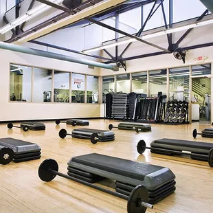 More than 40 free Group Fitness classes offered weekly (members only).