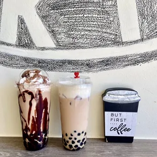 Ferrero Ceylon Milk Tea (Rate: 4/5) &amp; Ceylon Milk Tea with Sea Salt Cheese Foam (Rate: 4/5)