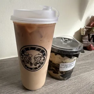 Black Sesame Coffee Latte